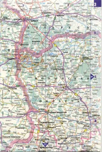 Подробная карта Украины - Страница 3