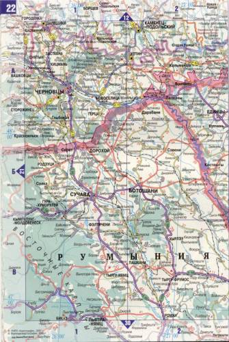 Подробная карта Украины - Страница 22