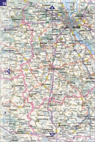 Подробная карта Украины - Страница 14