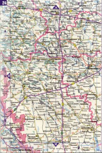Подробная карта Украины - Страница 24