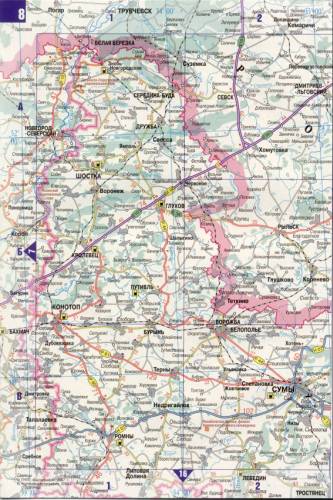 Подробная карта Украины - Страница 8