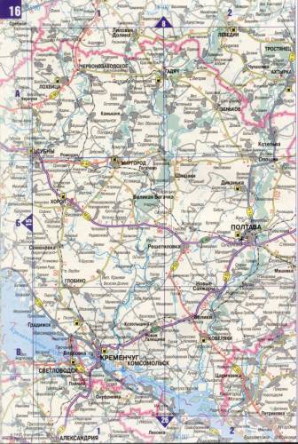 Подробная карта Украины - Страница 16