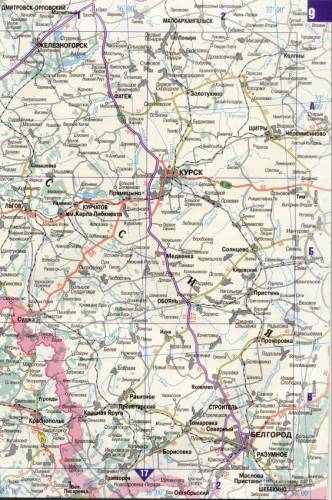 Подробная карта Украины - Страница 9