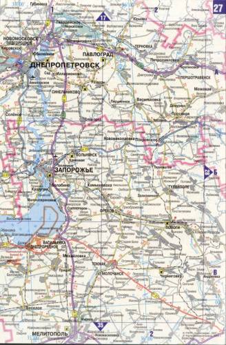 Подробная карта Украины - Страница 27