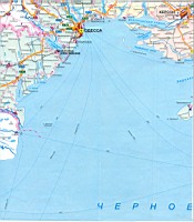 Ukraine Karte, Road Atlas der Ukraine
