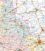 Карта Украины, Автомобильный Атлас Украины